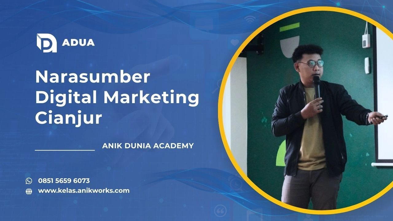 Narasumber Digital Marketing Cianjur