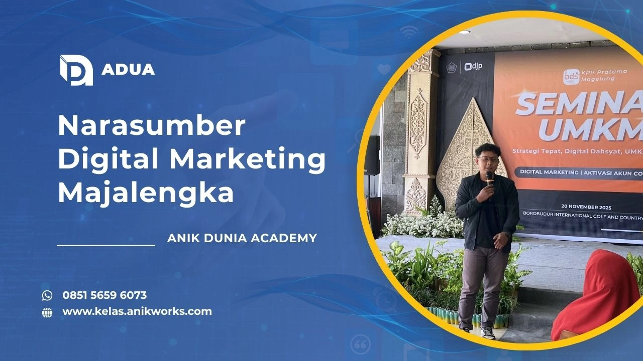 Narasumber Digital Marketing Majalengka