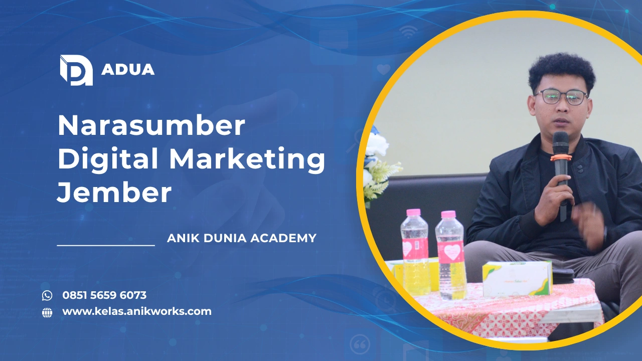 Narasumber Digital Marketing Jember