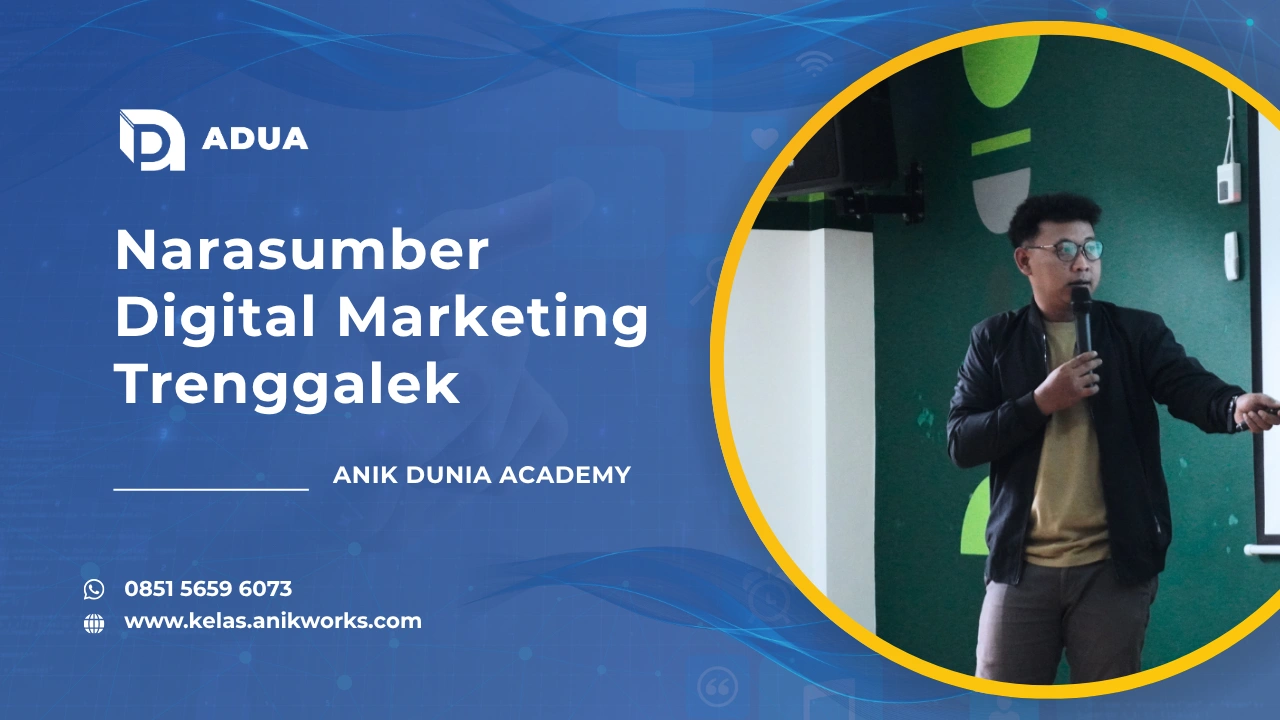 Narasumber Digital Marketing Trenggalek