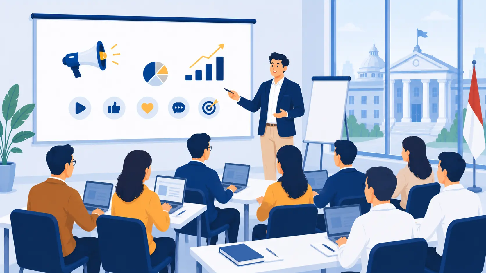 Training Digital Marketing Pemerintahan untuk Era Transformasi Digital