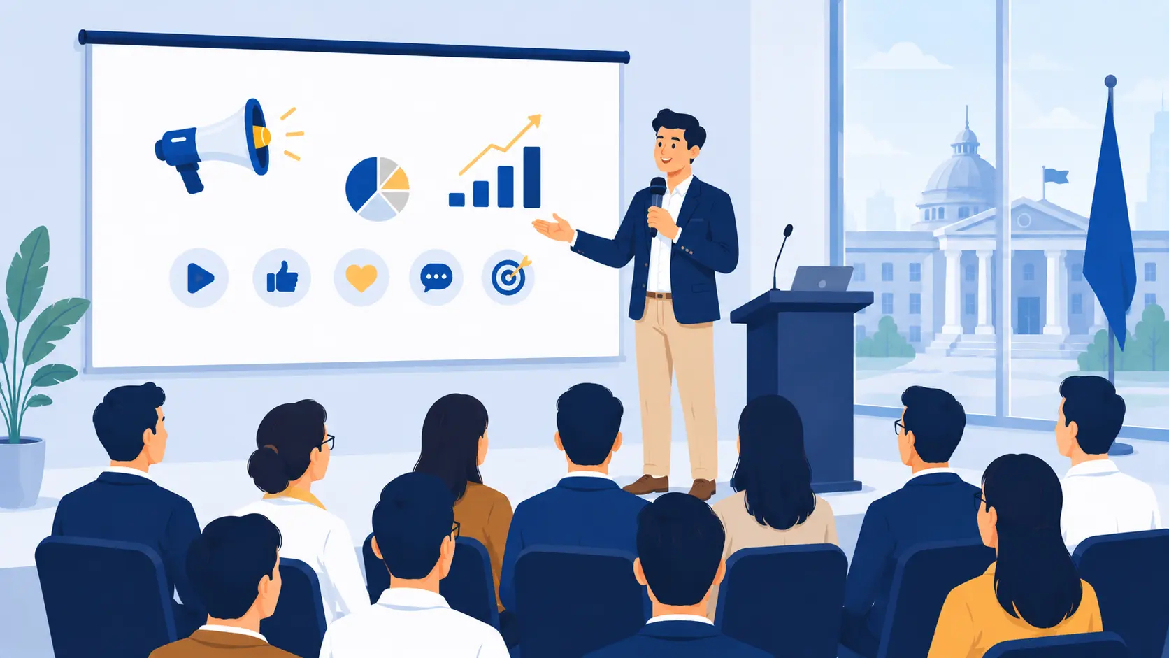 Pembicara Digital Marketing Pemerintahan Profesional – Muhamad Anik