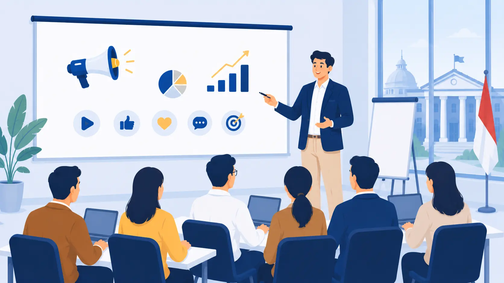 Trainer Digital Marketing Pemerintahan untuk Instansi & ASN
