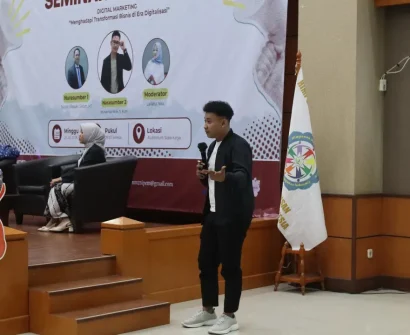 Seminar Transformasi Bisnis: Muhamad Anik Bahas AI dan Peluang Karier Digital di UNIPI
