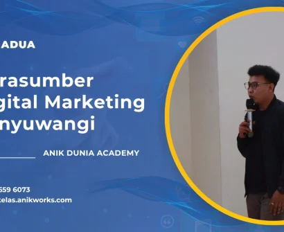 Narasumber Digital Marketing Banyuwangi