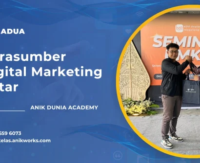 Narasumber Digital Marketing Blitar
