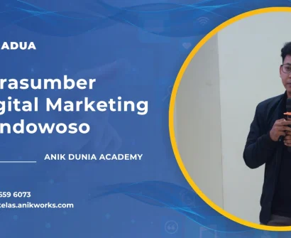 Narasumber Digital Marketing Bondowoso