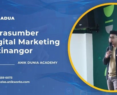 Narasumber Digital Marketing Jatinangor - Muhamad Anik