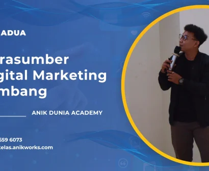 Narasumber Digital Marketing Jombang