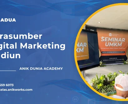 Narasumber Digital Marketing Madiun