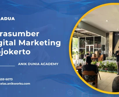 Narasumber Digital Marketing Mojokerto