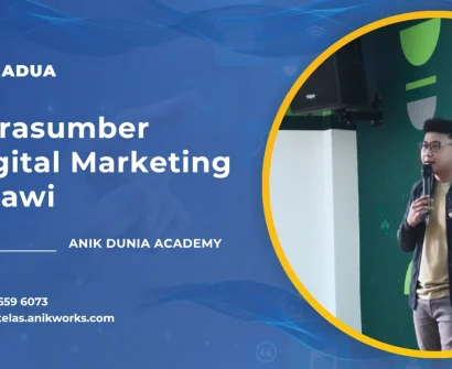 Narasumber Digital Marketing Ngawi