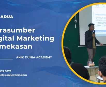 Narasumber Digital Marketing Pamekasan