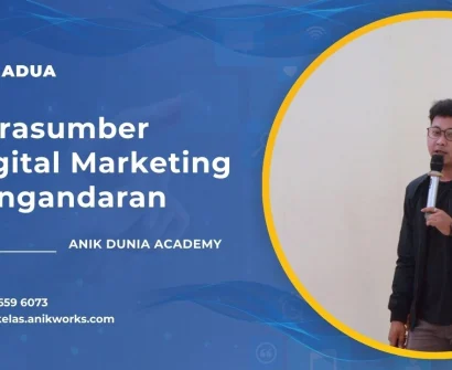 Narasumber Digital Marketing Pangandaran