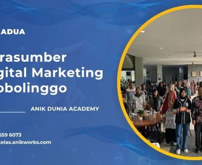 Narasumber Digital Marketing Probolinggo