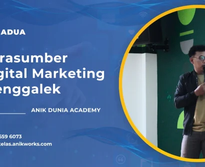 Narasumber Digital Marketing Trenggalek