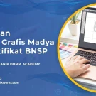 Pelatihan Desain Grafis Madya Bersertifikat BNSP